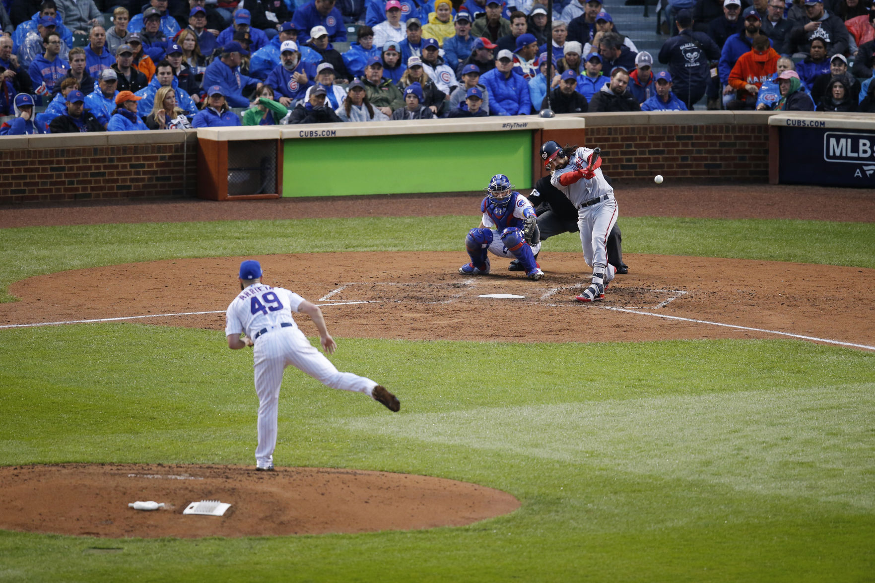 NLDS Nationals Cubs Baseball
